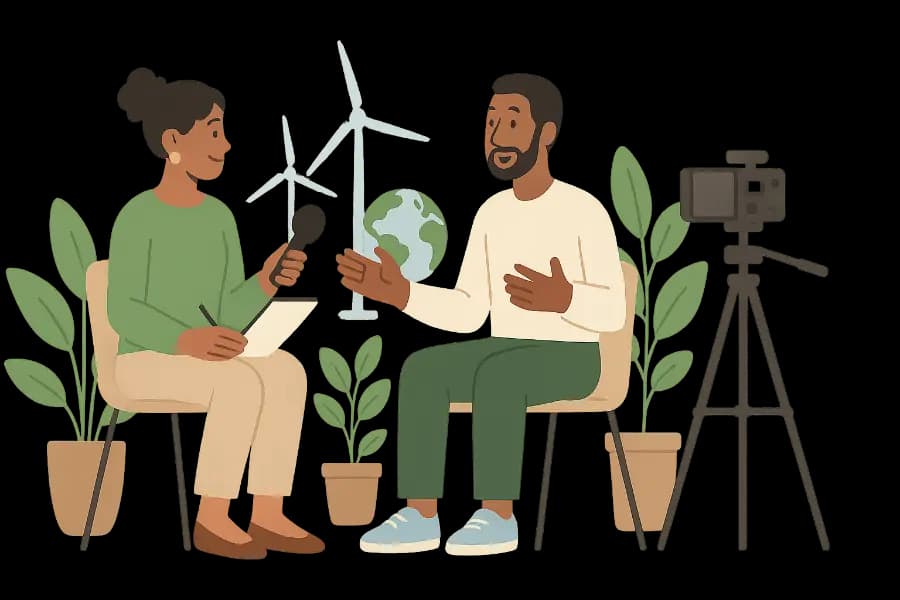 HV2: Interview zum Thema Umweltschutz