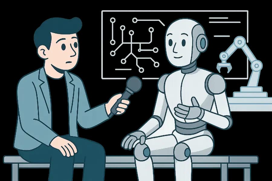 HV3: Interview über menschenähnliche Roboter