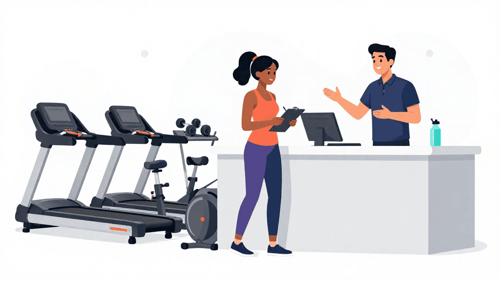 Fitnessstudio