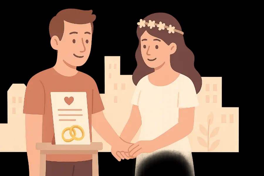 Illustration for MA2: Heiratssituation