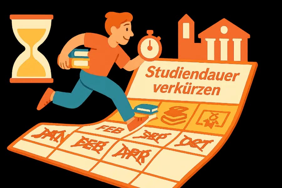 Illustration for MA4: Studiendauer verkürzen