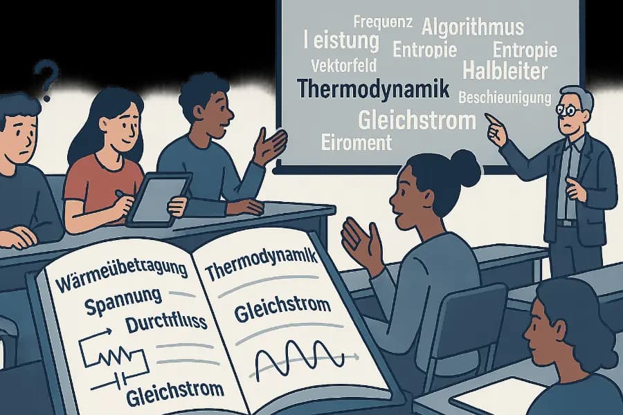 Illustration for MA4: Stellungnahme zu Fachdeutsch während der Studienzeit