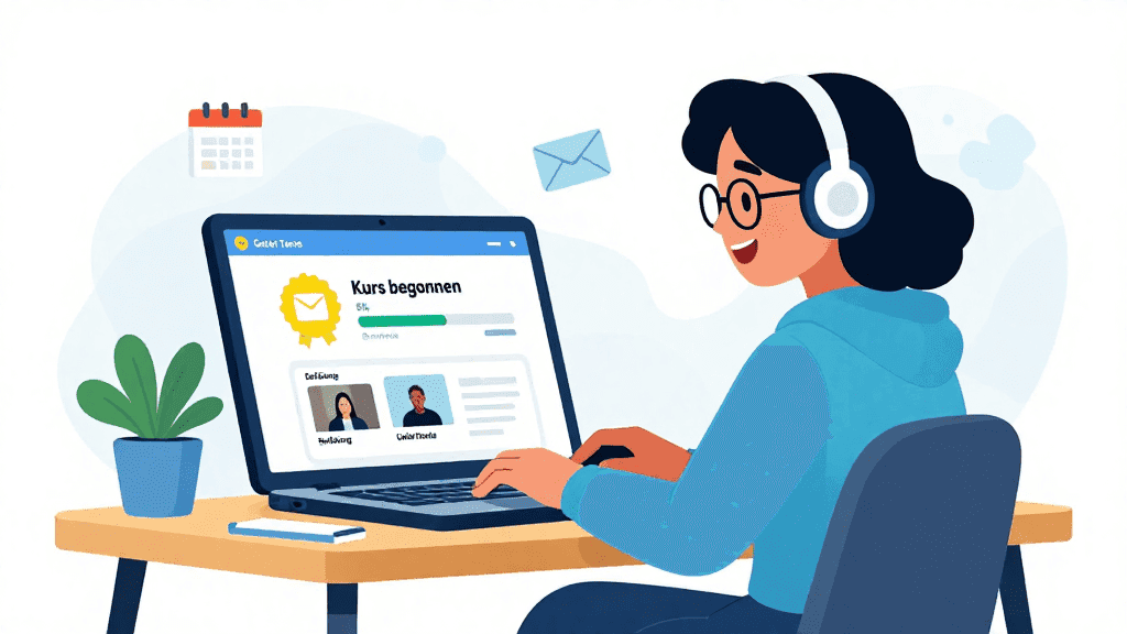 Online-Kurs begonnen
