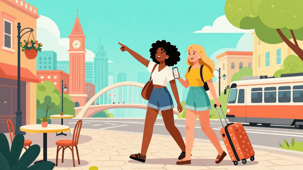 Wochenendreise in eine andere Stadt